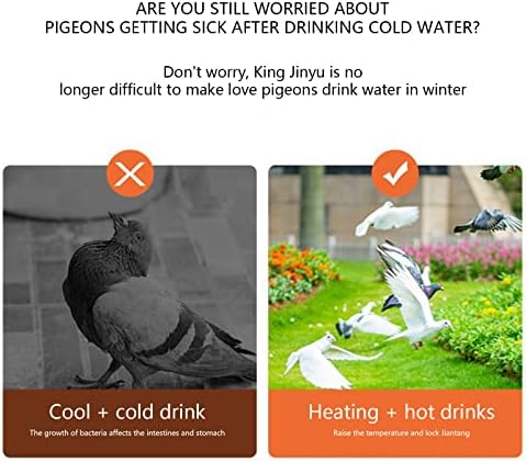 צלחת חימום 1/4 טמפרטורה קבועה נוזל לרדיאטור ושימור חום חורף עופות וציפורים דוד קומקום