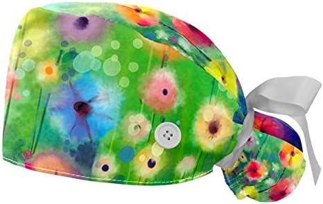 כובע עבודה עם כפתורים של סרט זיעה קשור כובעי בופנט גב, תקופת כימיה תלת מימדית של אלמנטים