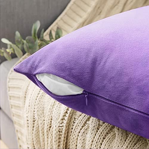 Mekajus Purple Fillow Covers Covers