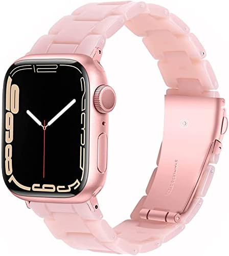 Miimall תואם לפס שרף Apple Watch 38 ממ 40 ממ 41 ממ 42 ממ 44 ממ 45 ממ סדרות צבע לסדרה Apple Watch Se Series