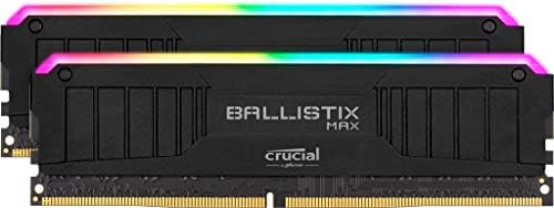 Ballistix מכריע Max RGB 4000 MHz DDR4 DRAM שולחן עבודה ערכת זיכרון משחקים 16GB CL18 BLM2K8G40C18U4BL