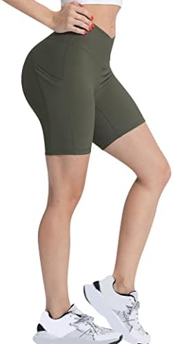 Starvnc מכנסי אופנועים צולבים מצולצים מכנסיים קצרים לנשים בהרמת שלל מכנסי יוגה אימון אימון מכנסיים