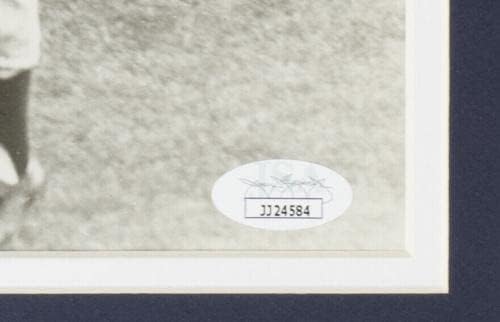 דון לארסן יוגי בררה חתום 8x10 ניו יורק ינקי בייסבול תמונה כתוב JSA - תמונות MLB עם חתימה