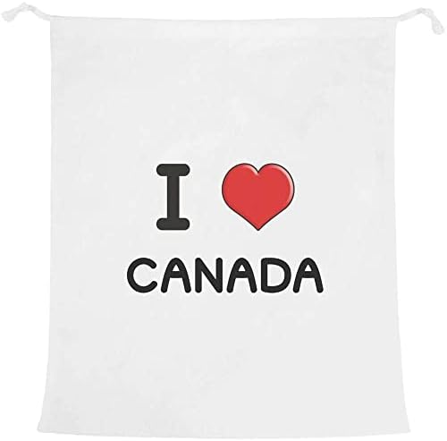 אזידה' אני אוהב קנדה ' כביסה/כביסה / אחסון תיק