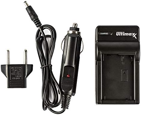Ultimaxx's AC/DC Rapid Home & Travel Charger for F975 Batteries Built for Sony HVR-HD1000 HVR-V1