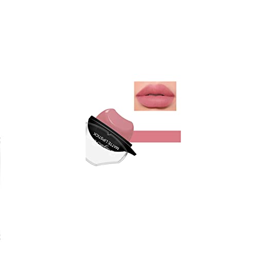מט גלוס מיועד לאנשים עצלנים שפתיים צורת שפתון לאורך זמן עמיד למים שאינו מקל כוס שפתיים איפור