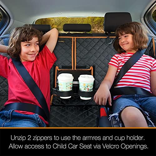 כיסוי מושב מכונית ספסל Ibuddy לרכב/רכב שטח/משאית קטנה אטום למים מגן על כיסוי מושב אחורי לילדים