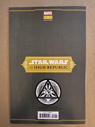 מלחמת הכוכבים הרפובליקה הגבוהה 9 קמעונאית וריאנט 2021 מארוול רישיון רשמית ספר קומיקס. מצב NM.