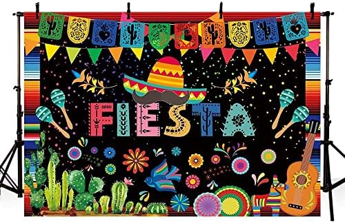 8 * 6 רגל מקסיקני פיאסטה נושא רקע סינקו דה מאיו פסטיבל מסיבת יום הולדת קישוטי מקסיקני קרנבל