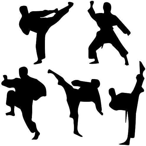 Amaonm Creative Vinyl Sport Taekwondo Wall Decor