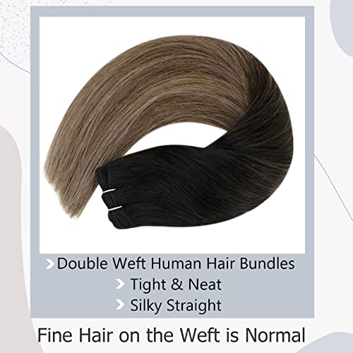 לקנות יחד לחסוך יותר :ערב חבילות עבור שיער טבעי ערב הרחבות כפול ערב לתפור בתוספות שיער ישר רמי