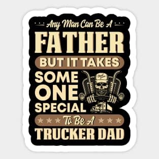 מיוחד כדי להיות נהג משאית אבא גאה נהגי משאיות עבור נהג משאית מתנה עבור נהג משאית משפחה מדבקה, מתנת מדבקה, מצחיק