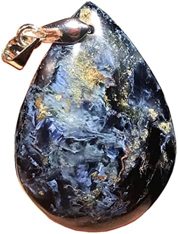 תליון אבן טבעי אבן תליון אבן גביש תכשיטי אבן גביש נשים גברים ריפוי מתנה מזל 31x22x8 ממ חרוז
