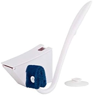 מברשת שירותים/קערת אסלה מברשת שירותים מברשת שירותים עם מושב אחסון אטום אבק אסלה ללא פינות מתה מברשת