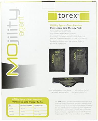 Torex TXFA12 טיפול קרה מקצועי חפיסה שטוחה בשחור גדול - 12.5 x 18.5
