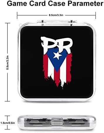 פורטו ריקו דגל יחסי ציבור פורטו ריקני בוריקואה משחק כרטיס אחסון מקרה קשה מגן ארגונית תיבת עבור נינטנדו מתג