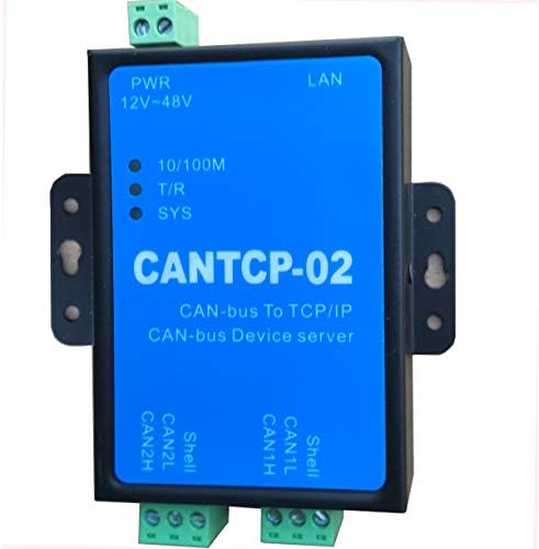 ממיר Ethernet ל- Can, CANTCP-02 יכול לממיר TCPIP משלב דו כיווני CAN-BUS למתאם נתוני TCP/IP, CANBUS
