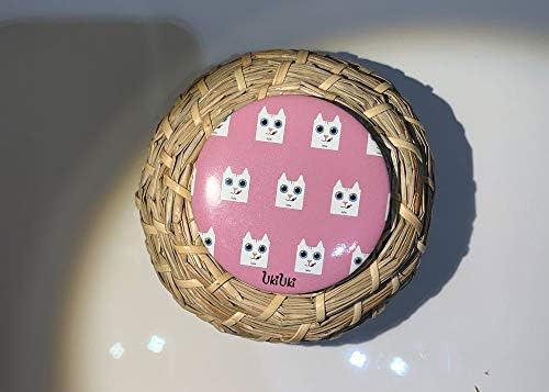 כפתור דפוס החתול של Ukiuki