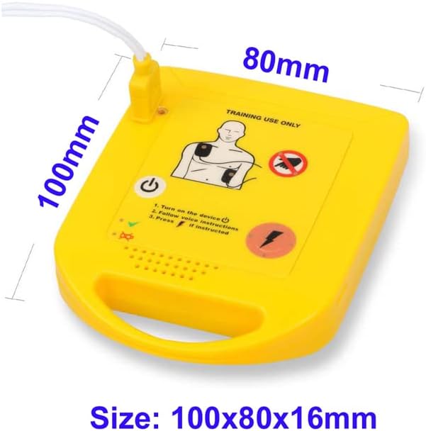 8 ערכות Mini AED מאמן יחידת הכשרה מכשיר מכשיר מכשיר מכשיר XFT-D0009 כלי לימוד סטודנטיות