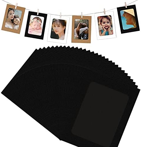 מסגרת תמונה קרטון 30 חבילה מסגרת צילום נייר 6x4 מסגרות תמונות נייר מסגרות צילום קולאז 'לעיצוב קיר