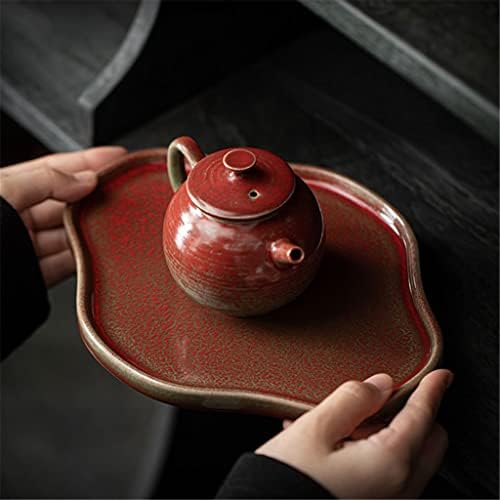 מגש תה תה קרמיקה של DHDM מגש תה תה קטן שולחן תה וינטג
