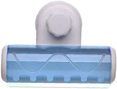 Na Shypj מברשת שיניים ומחזיק משחת שיניים במחיר סביר ועמיד, מחזיק פלסטיק רכוב על קיר לחדר אמבטיה