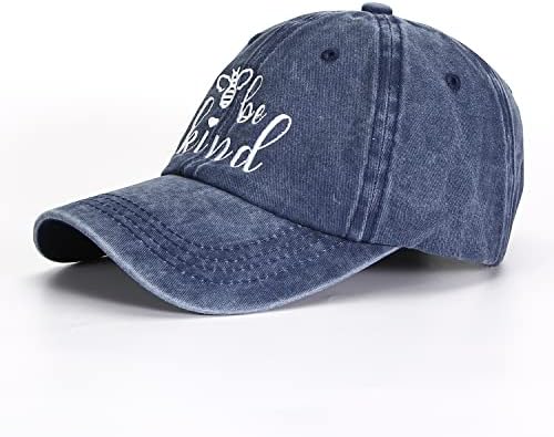 טוריופ רקום דבורה להיות טוב לב כובע בייסבול כיף כובע בייסבול כובע משאית מגניב כובע חיצוני קמפינג קמפינג