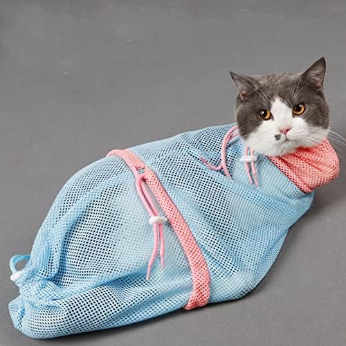 נארוט גרד עמיד רך להסרה חתול אמבטיה תיק לרחצה רפואה האכלת היגיינה רחצה תיק