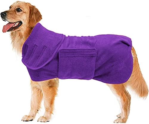 מעיל ייבוש כלבים DHDM יבש כלב מהיר כלב כלב כלב מגבת מגבת מהירה סופגת סופגת מחמד כלב חתול חתול חלוק
