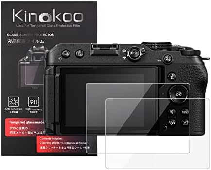 מגן מסך kinokoo z30, 0.25 ממ 9 שעות קשיות מזג מזג עבור ניקון Z30 מצלמה דיגיטלית ללא בועה/אנטי-סקרט.