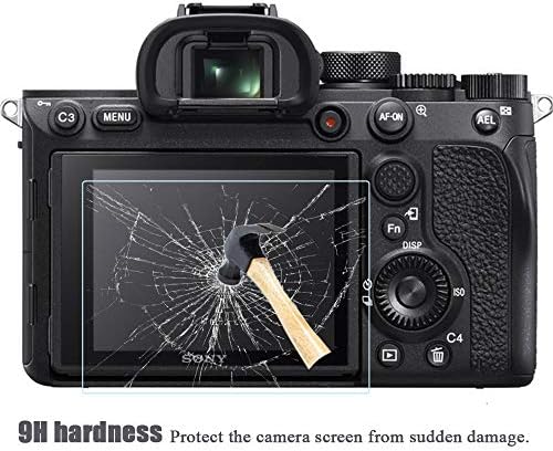 מגן מסך מצלמה Z30 ו- Z FC עבור Nikon Z30 ו- Z FC המצלמה הדיגיטלית, Fire Rock Ultra-Altrar 9H קשיות מחוסמת כיסוי