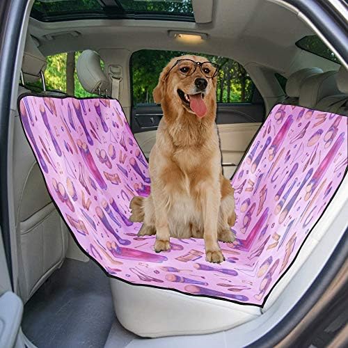 מותאם אישית גבוהה תוף אמנות לאומי סגנון הדפסת רכב מושב מכסה לכלבים עמיד למים החלקה עמיד