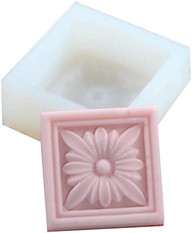 עובש סיליקון של ניקול לייצור סבון יצירת אמנות מלאכה תבניות סבון פרחים בעבודת יד