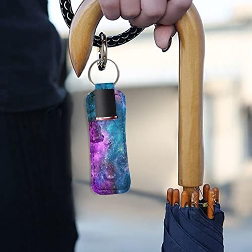 ShowudeSigns מחזיק מחזיק מפתחות חמוד של Chapstick לנשים שרוול שפתון