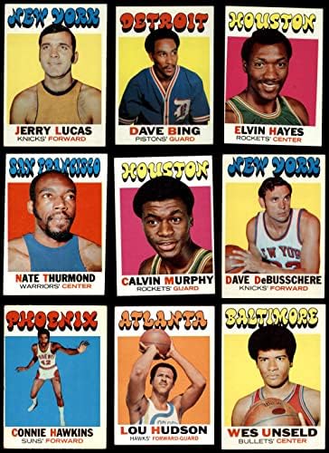 1971-72 Topps כדורסל סט שלם VG/EX