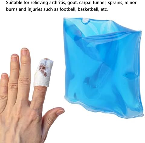 אצבע קרח חבילה, 2.4 באורך קר אצבע ג 'ל קרח חבילות,לשימוש חוזר אצבע ובוהן קר ג' ל קרח חבילה,דחיסת שרוול