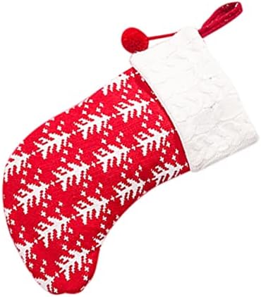 ABAODAM 1PC גרבי חג המולד לילדים שקיות מתנה קישוטים דה רגלו דה גרביים קישוט כריזמות גדולות גרב