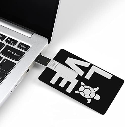 אני אוהב צבים כרטיס USB 2.0 כונן הבזק 32 גרם/64 גרם דפוס מודפס מצחיק