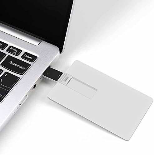 בת ים יפה עם כרטיסי בנק אשראי ירח USB כונני פלאש נייד זיכרון נייד כונן אחסון מפתח 32 גרם