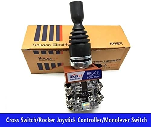 Basni 1PCS 22 ממ מתג ג'ויסטיק MonoLever Rocker Cross Master Switch 2-כיוונים 4-כיווני-דרסה עצמית נעילה עצמית