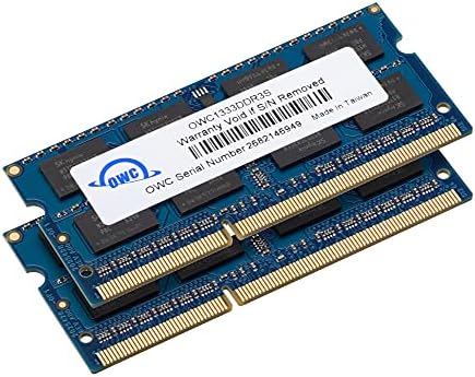 OWC 4.0GB 1333MHz 204 פינים DDR3 SO-DIMM PC3-10600 ערכת שדרוג זיכרון CL9,