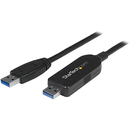 Startech.com כבל העברת נתונים USB 3.0 עבור Mac ו- Windows, כבל העברת USB מהיר לשדרוגים קלים, 2M