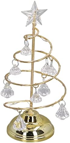 קישוט מנורת עץ חג המולד בלוף, מנורת עץ חג המולד דקורטיבית קווים יפים קלים לשימוש מסגרת מגולוונת