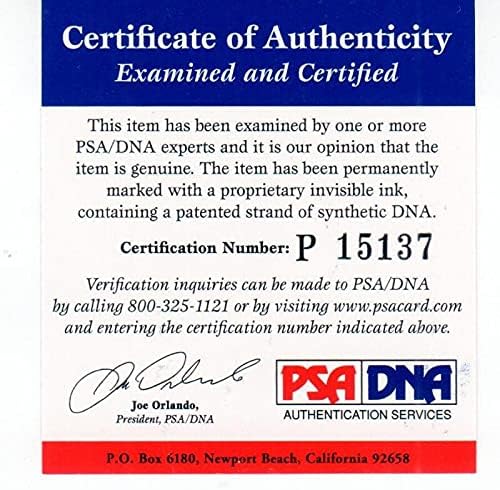 ג'וני לוג'אק נוטרדאם 1947 זוכה הייסמן חתם על 8x10 צילום PSA/DNA AUTO