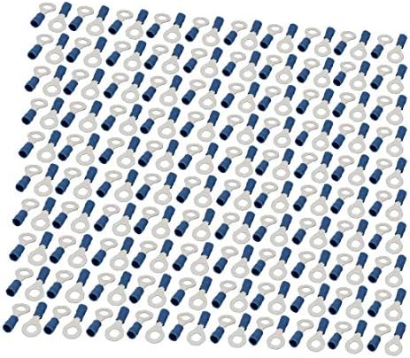 200 יחידות קרוואנים 2-6 מחבר מסוף מלחץ מבודד מראש כחול לחוט 16-14 (200 יחידות קרוואנים 2-6