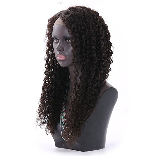 24 קינקי מלא תחרה שיער טבעי האפרו פאות עבור אפריקאי אמריקאי נשים אירופאי בתולה רמי שיער טבעי מתולתל צבע