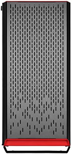 סילברסטון טכנולוגיה מתכת אטקס מחשב מגדל מקרה עם מזג-זכוכית צד פנל בשפע זרימת אוויר בשחור