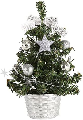 עץ חג המולד מיני עץ מלאכותי 7.9 אינץ