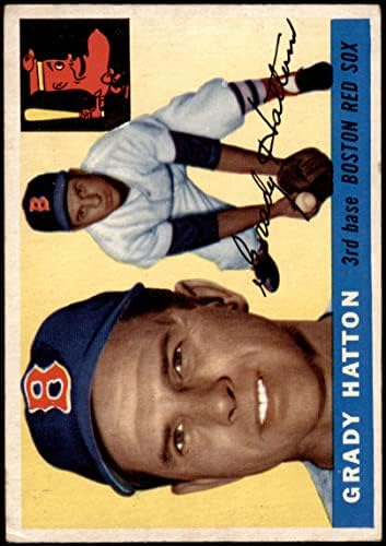 1955 Topps 131 גריידי האטון בוסטון רד סוקס VG/Ex Red Sox