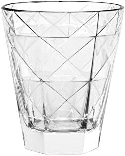 BARSKI - זכוכית אירופאית - כוסות כוסות כפולות מיושנות - מעוצב באופן ייחודי - סט של 6-11.5 גרם.